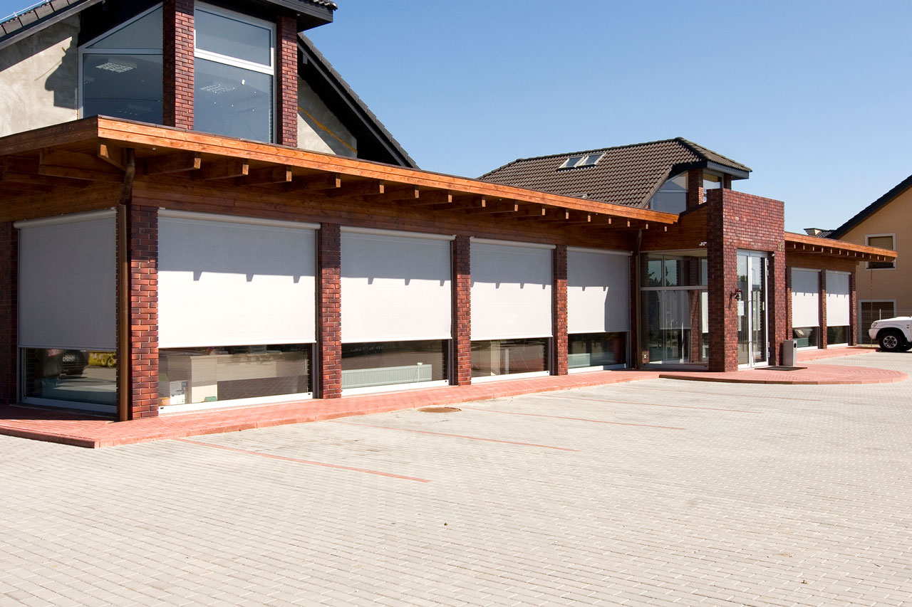 Vertical awnings