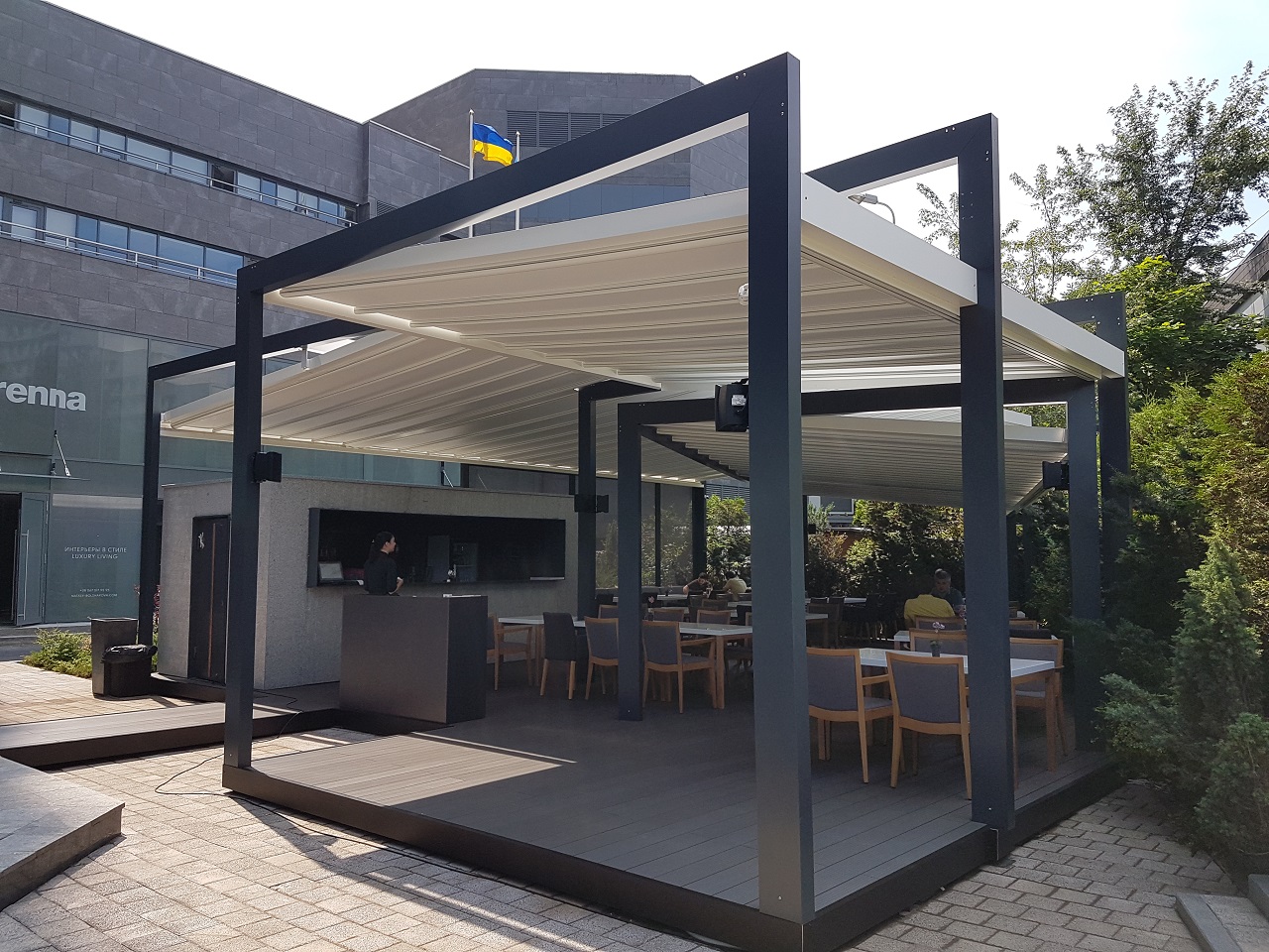 Pergolide awnings